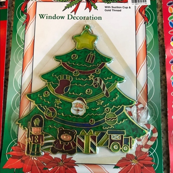 🎄 NIB VINTAGE Christmas Window sun catchers 🎄 - Picture 4 of 7